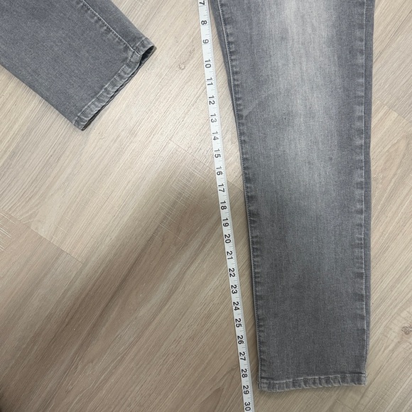 Democracy Ab Solution Grey Straight Leg Jeans - Picture 7 of 10